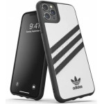 Adidas Moulded Case PU for iPhone 11 Pro Max - White and Black - (KAT06287-0)