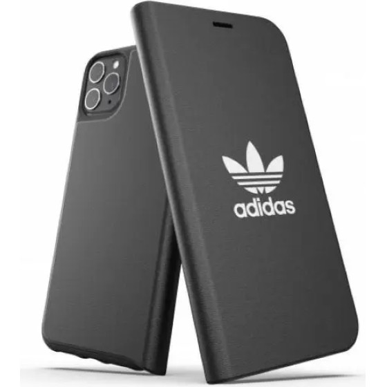 Adidas OR Booklet Case Basic for iPhone 11 Pro Max - Black and White - (KAT06281-0)