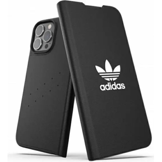 Adidas OR Booklet Case BASIC iPhone 13 Pro Max 6,7'' czarno bialy/black white 47127 - (KAT06207-0)