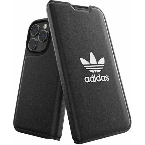 Adidas OR Booklet Case BASIC iPhone 14 Pro 6.1'' black/black white 50182 - (AD000069-0)