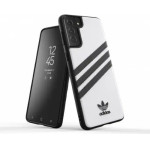 Adidas OR Moudled Case PU for Samsung Galaxy S21+ - White and Black - (KAT06258-0)