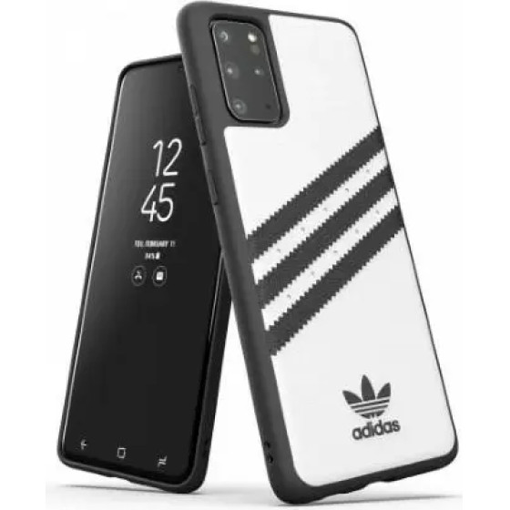 Adidas OR Moudled Case PU for Samsung Galaxy S20+ - White and Black - (KAT03976-0)