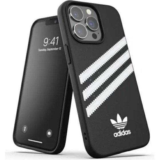Adidas OR Moulded Case PU iPhone 13 Pro / 13 6,1'' czarno bialy / black white 47114 - (KAT06048-0)