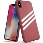 Adidas OR Moulded PU Suede iPhone Xs Max Case - Pink - (KAT06002-0)