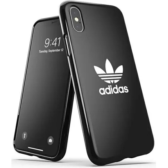 Adidas OR Snap Case Trefoil for iPhone X / XS - black - (KAT06277-0)
