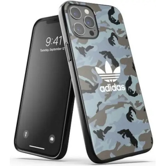Adidas OR SnapCase Camo iPhone 12 Pro Ma x niebiesko/czarny 43703 - (KAT05368-0)