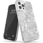Adidas OR SnapCase Camo iPhone 12 Pro Ma x przezroczysty/bialy 43706 - (KAT05363-0)