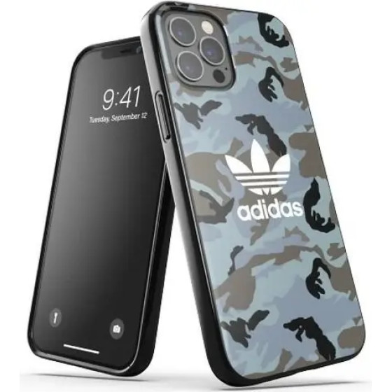 Adidas OR SnapCase Camo iPhone 12/12 Pro blue/black 43702 - (KAT05367-0)