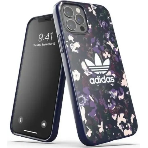 Adidas OR SnapCase Graphic iPhone 12 Pro liliowy/lilac 42376 - (KAT04905-0)
