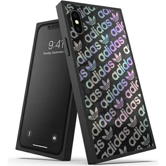 Adidas OR Square Case for iPhone X / Xs - black - (KAT05099-0)