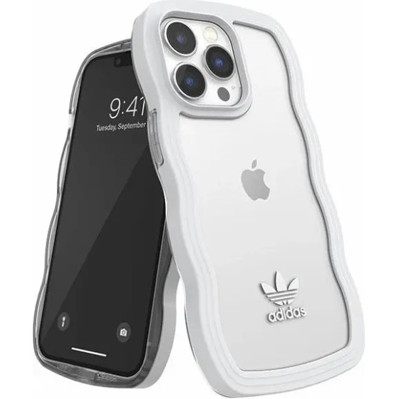 Adidas OR Wavy Case iPhone 13 Pro /13 6.1'' white-transparent/white-transparent 51903 - (AD000052-0)