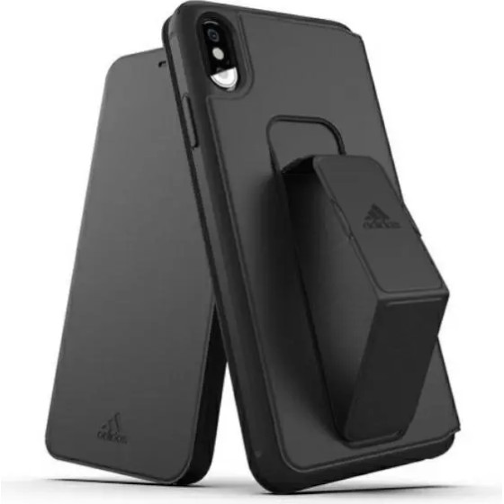 Adidas SP Folio Grip Case iPhone Xs Max czarny/black 32859 - (KAT05553-0)