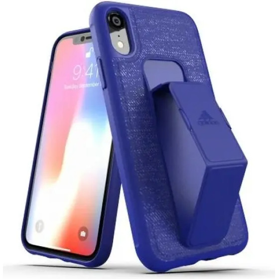 Adidas SP Grip Case iPhone Xr niebieski/collegiate royal 32852 - (KAT05561-0)