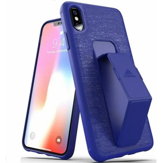 Adidas SP Grip Case iPhone Xs Max fioletowy/violet 32853 - (KAT05235-0)