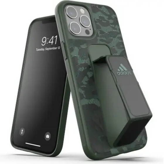 Adidas SP Grip Case Leopard iPhone 12 Pro Max green/zielony 43723 - (KAT05454-0)