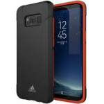 Adidas SP Solo Case for Samsung Galaxy S8 - Black and Red - (KAT06262-0)