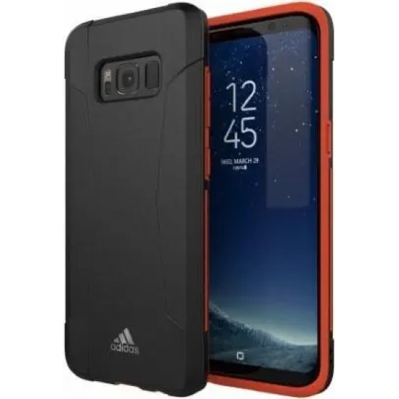 Adidas SP Solo Case for Samsung Galaxy S8 - Black and Red - (KAT06262-0)