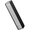 Baseus Moonlight Box Series silver parking number plate with telephone number - (ACNUM-B0S)