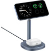Baseus Orbit 2 Pro MagSafe Qi2 20W 2 in 1 Inductive Charger with Cooling - Gray - (P10273500813-00)