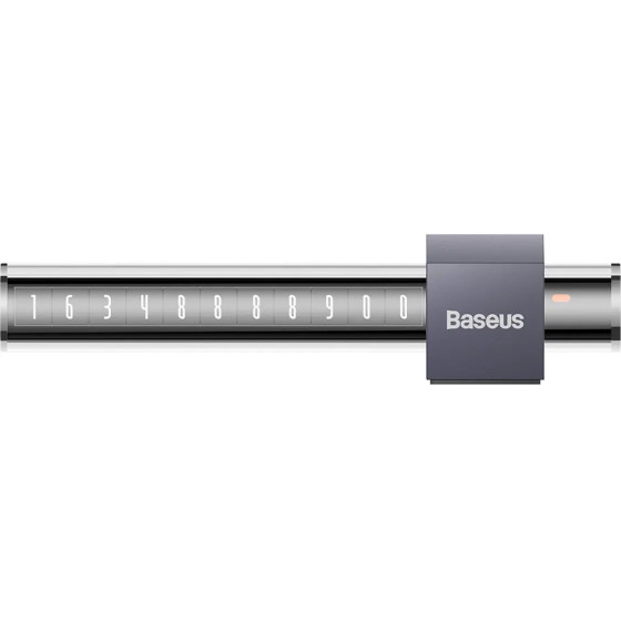 Baseus parking plate for the telephone number on the gray dashboard - (CNHM020014)
