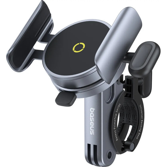 Baseus PrimeTrip magnetic phone holder for bicycle / scooter / scooter - black - (C40569000121-00)