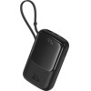 Baseus Qpow Pro+ 10000mAh 22.5W powerbank with built-in USB-C cable and display - black - (P10067101113-00)