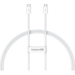 Baseus Superior Series ll USB-C - USB-C 30W 480Mb/s cable 1m - white - (P10365200211-00)