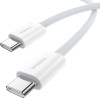 Baseus Superior Series ll USB-C - USB-C 30W 480Mb/s cable 1m - white - (P10365200211-00)