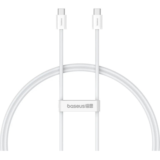 Baseus Superior Series ll USB-C - USB-C 30W 480Mb/s cable 1m - white - (P10365200211-00)