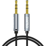 Choetech cable mini jack 3.5mm (male) / mini jack 3.5mm (male) 1.2m - black - (AUX002)