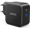 Choetech GaN USB Type C wall charger 61W Power Delivery black (Q6006) - (Choetech Q6006 GAN PD61W Type-C Mini Charger Black)