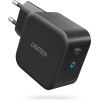 Choetech GaN USB Type C wall charger 61W Power Delivery black (Q6006) - (Choetech Q6006 GAN PD61W Type-C Mini Charger Black)