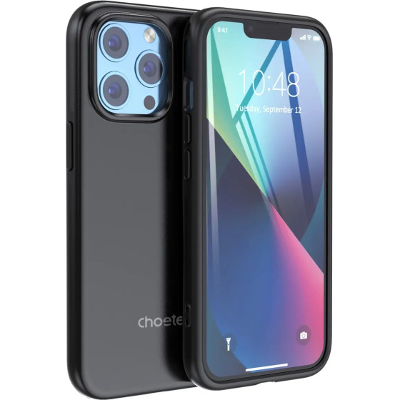 Choetech MFM Anti-drop Case Cover for iPhone 13 Pro Max black (PC0114-MFM-BK) - (01.05.01.XX-PC0114-MFM-BK)