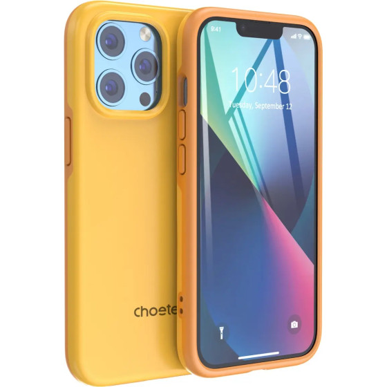 Choetech MFM Anti-drop Case Cover for iPhone 13 Pro Max orange (PC0114-MFM-YE) - (01.05.01.XX-PC0114-MFM-YE)