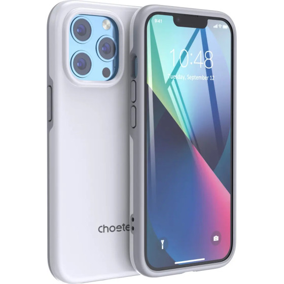 Choetech MFM Anti-drop Case Cover for iPhone 13 Pro Max white (PC0114-MFM-WH) - (01.05.01.XX-PC0114-MFM-WH)