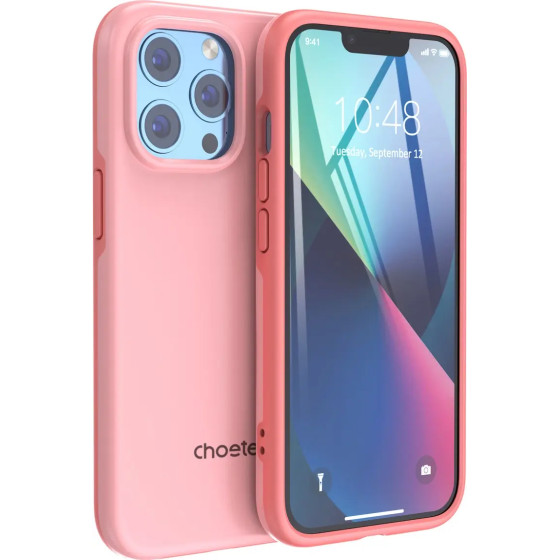 Choetech MFM Anti-drop case Made For MagSafe for iPhone 13 Pro pink (PC0113-MFM-PK) - (01.05.01.XX-PC0113-MFM-PK)