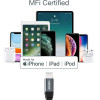 Choetech USB-C / Lightning MFi cable, 1.2m long - black - (IP0039)