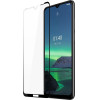 Dux Ducis 10D Tempered Glass Tough Screen Protector Full Coveraged with Frame for Nokia 1.4 transparent (case friendly) - (Dux Ducis 10D Tempered Glass Nokia 1.4 black)