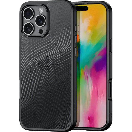 Dux Ducis Aimo Case for iPhone 16 Pro Max - Black - (DUX DUCIS Aimo Apple iPhone 16 Pro Max Black)