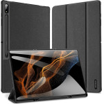Dux Ducis Domo foldable cover for tablet with Smart Sleep function Samsung Galaxy Tab S8/S9 Ultra stand black - (Dux Ducis Domo Samsung Tab S8 Ultra Black (2024))