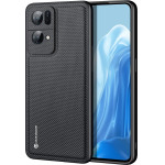 Dux Ducis Fino case cover covered with nylon material Oppo Reno7 Pro 5G black - (Dux Ducis Fino OPPO Reno7 Pro 5G Black)