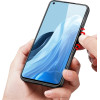 Dux Ducis Fino case cover covered with nylon material Oppo Reno7 Pro 5G black - (Dux Ducis Fino OPPO Reno7 Pro 5G Black)