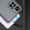 Dux Ducis Fino case cover covered with nylon material Poco M4 Pro 5G blue - (Dux Ducis Fino Poco M4 Pro 5G Crystal Blue)