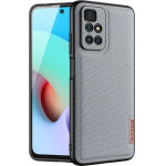 Dux Ducis Fino case cover covered with nylon material Xiaomi Redmi 10 blue - (Dux Ducis Fino Xiaomi Redmi 10 Crystal Blue)