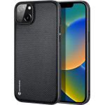Dux Ducis Fino case cover nylon covered iPhone 14 Plus black - (Dux Ducis Fino Apple iPhone 14 Plus (6.7) Black)