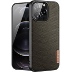Dux Ducis Fino case covered with nylon material for iPhone 13 Pro green - (Dux Ducis Fino iPhone 13 Pro Soldier Green)