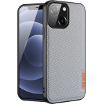 Dux Ducis Fino case covered with nylon material for iPhone 13 mini gray - (Dux Ducis Fino iPhone 13 mini Crystal Blue)