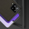 Dux Ducis Fino case covered with nylon material for Samsung Galaxy A22 4G green - (Dux Ducis Fino Samsung A22 4G Euro green)