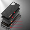 Dux Ducis Fino case covered with nylon material for Samsung Galaxy A22 4G black - (Dux Ducis Fino Samsung A22 4G Euro black)