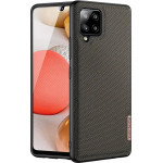 Dux Ducis Fino case covered with nylon material for Samsung Galaxy A42 5G green - (Dux Ducis Fino Samsung A42 5G Soldier Green)